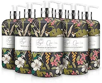 Baylis & Harding Royale Garden Verbena & Chamomile, 500 ml Hand Wash, Pack of 6