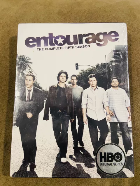 New Entourage The Complete 5th Fifth Season DVD 2009 Show 3-Disc Set