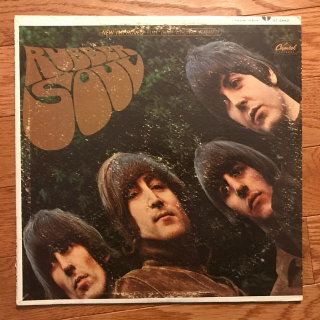 The Beatles - Rubber Soul LP Apple Records ST-2442 1971 Pressing Winchester The Beatles - Rubber Soul LP Apple Records ST-2442 1971 Pressing Winchester
