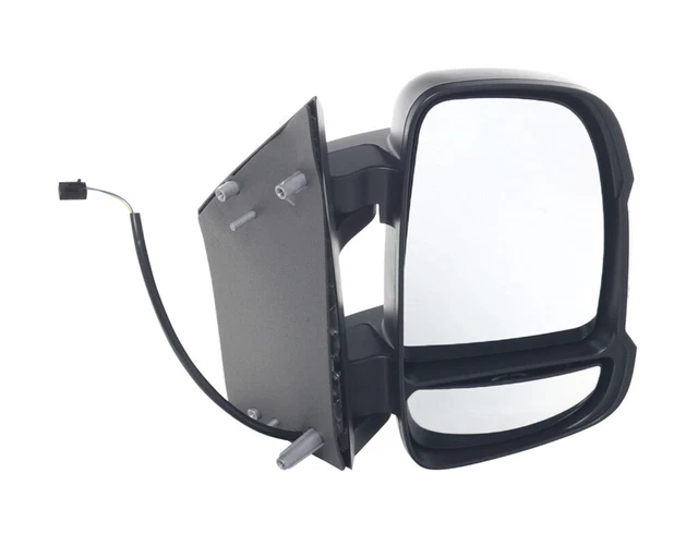 Specchietto Retrovisore Destro Per Ford Transit - Manuale, Braccio Corto, Luce Bianca - Foto 2