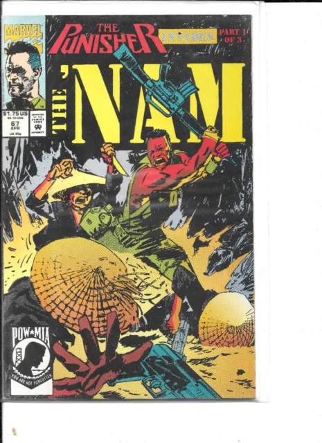 The 'Nam (Marvel 1992) NM #67-69 Three-Part THE PUNISHER in Vietnam!