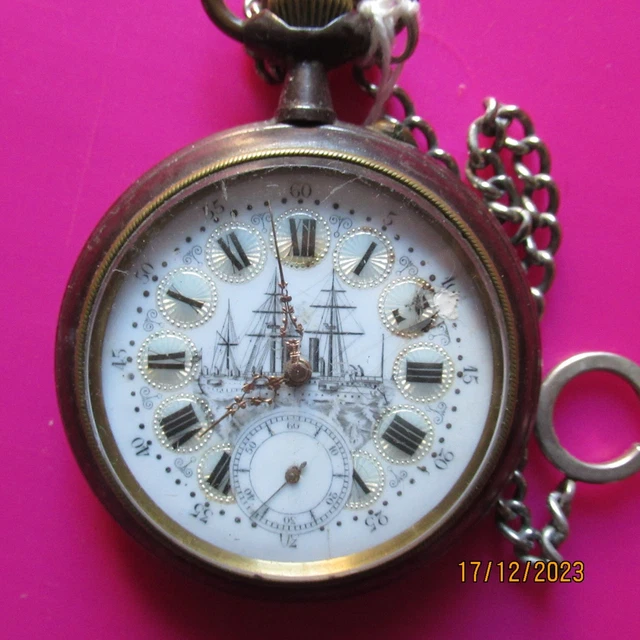Montre à Gousset 'Régulateur' Occasion - Très Bon état, Vintage, Pour Homme