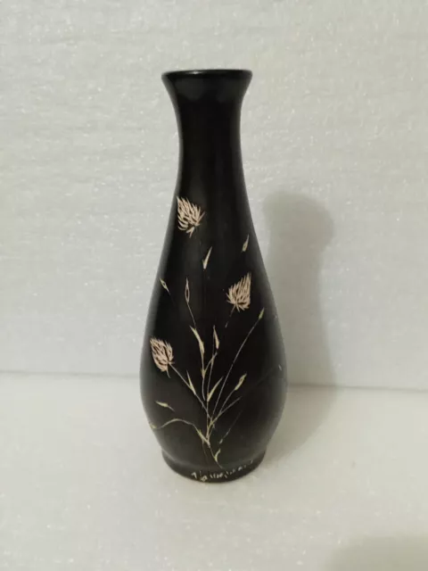 Petit Vase Céramique . Poterie Périgourdine . Signé Jean .Varoqueaux