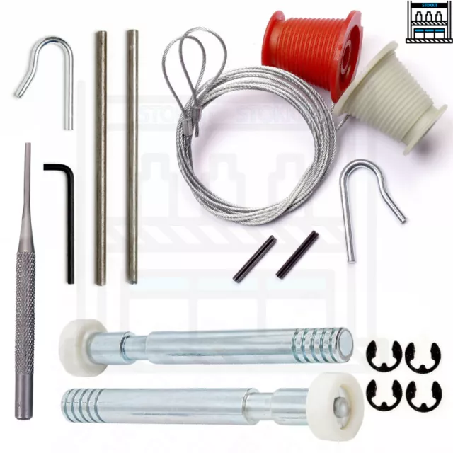 Garage Door Spares Henderson Merlin Cables Cones Roller Spindles Repair Tools