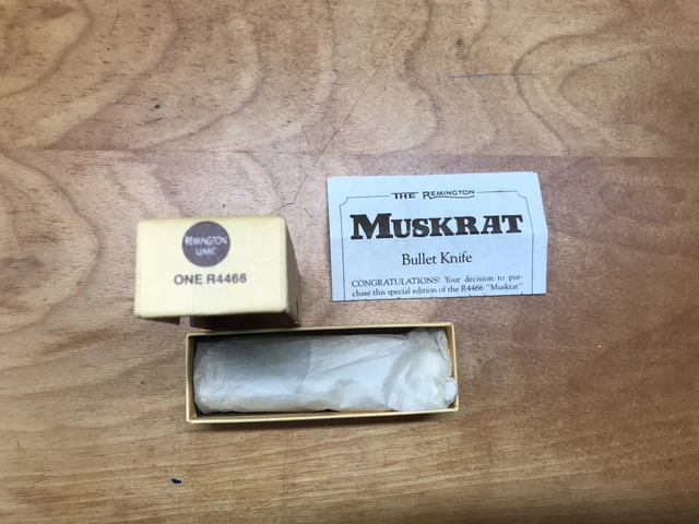 Remington R4466 Muskrat Bullet Knife 1988 2