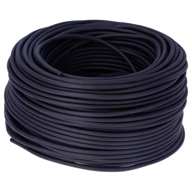 Sinking Airline 4mm Weighted Pond Air Line Black Aeration Tube Hose Aquacadabra