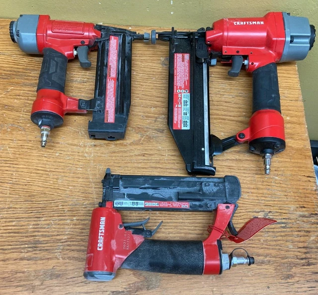 CRAFTSMAN AIR FINISH BRAD Nailer PIN NAILER Set CMPFN16SB CMPBN18SB