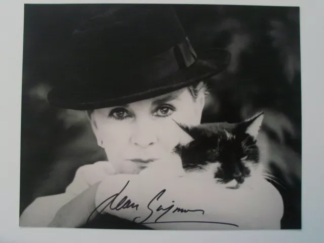 JEAN SIMMONS Signed Autographed Photo 8X10 Promo