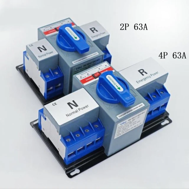 Circuit Breaker Transfer Switch Generator Transfer P 63A 220V U = 500 V