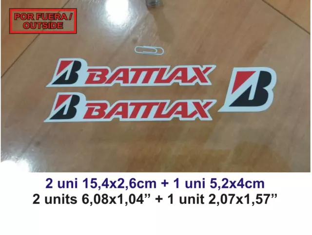 Sticker Adhesivo Pegatina Decal Vinyl Autocollant Aufkleber Adesivi  Battlax