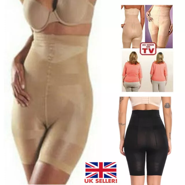 Body Shaper Panties Shorts High Waist Panty Girdle Tummy Thigh Trimmers Pants UK