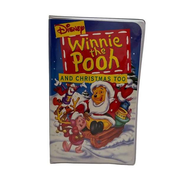 DISNEY'S WINNIE THE Pooh and Christmas Too VHS £8.61 - PicClick UK