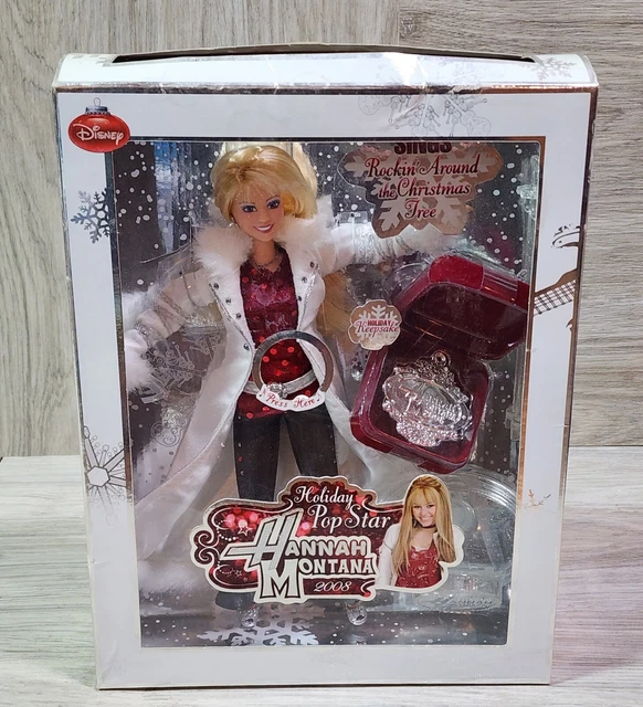 Hannah montana christmas doll deals