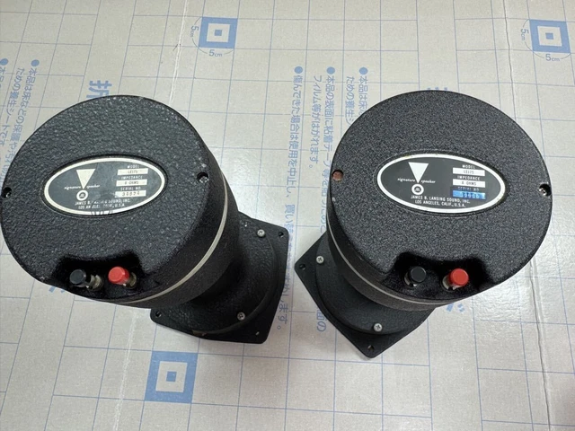 JBL LE175DLH HORN Driver Pair LE175 + HL87/1217-1290 USED JP