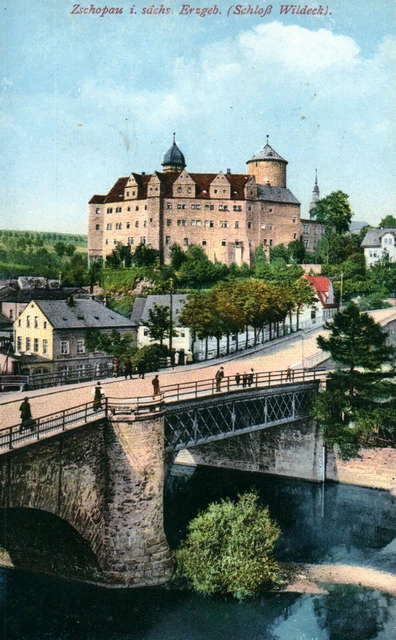AK*  Zschopau i.sächs.Erzgeb./Schloß Wildeck  (AB)70214