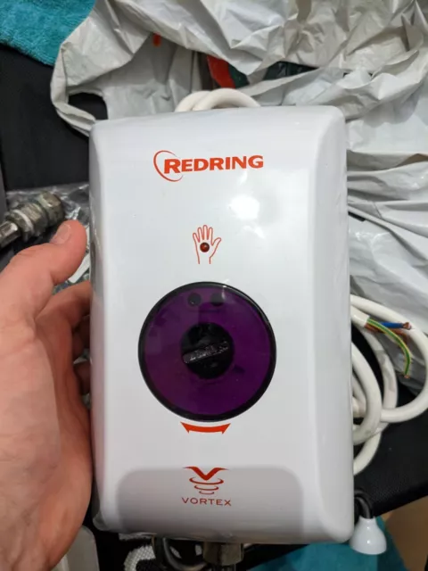 Redring AV3S 3kW Instant Auto Hand Wash, Hot Water Heater Over Sink Vortex