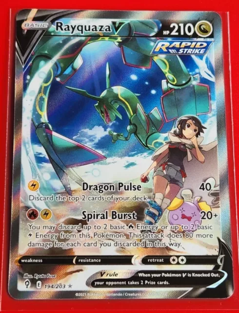 Rayquaza-V (194/203), Busca de Cards