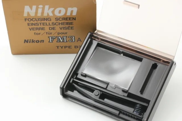 BOXED [Almost Unused] Nikon Focusing Screen Type B3 for Nikon FM3A From JAPAN