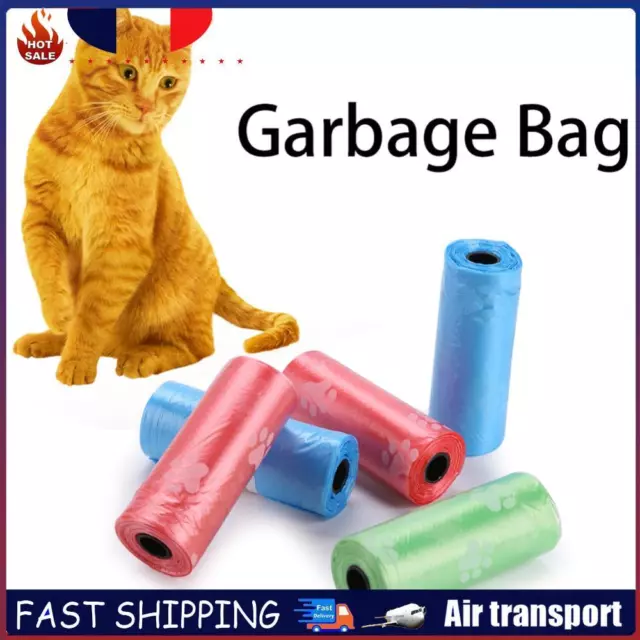 Plastic Garbage Bag Pet Dog Waste Bags Dispenser Collector Holder Pets Supplies