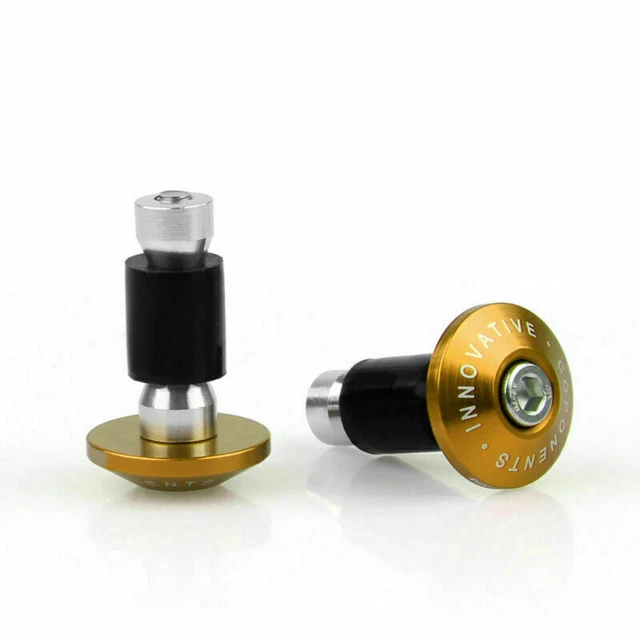 Pesi manubrio moto 7/8" oro ammortizzatore vibrazioni scooter ciclomotore AH