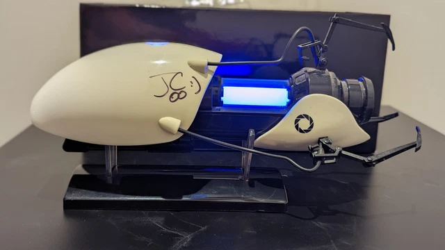 Portal 2 Miniature Replica Portal Gun - Autographed by Jonathan "Joco" Coulton