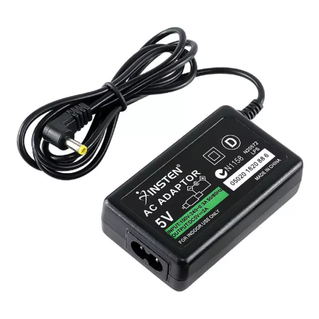 Battery Pack + Home Wall Travel Charger AC Adapter for Sony PSP 2000 3000 Slim 3