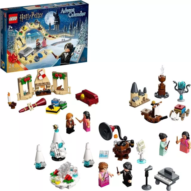 LEGO 75981 Harry Potter Adventskalender Minifiguren Weihnachten Hogwarts