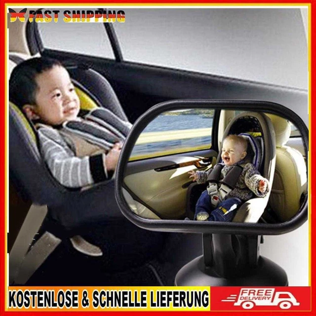 Car Safety Back Seat Baby View Mirror Auto Interior Rearward Facing Kid Monitor