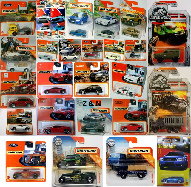 MATCHBOX CAR BUGATTI Ford Mazda Porsche Mini Audi Tesla Jaguar BMW JDM