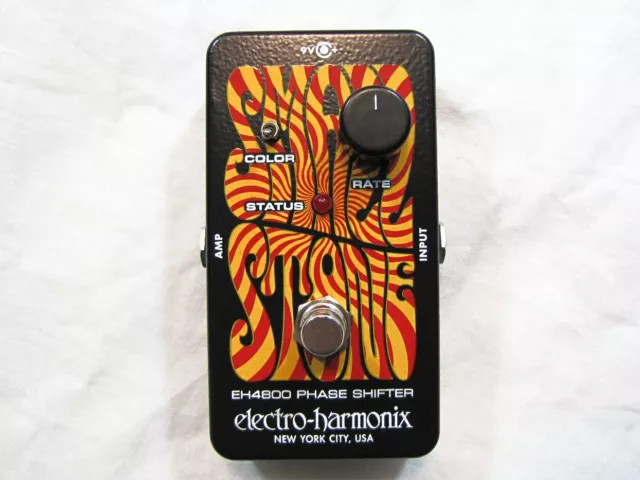 Used Electro-Harmonix EHX Small Stone Analog Phase Shifter Effects Pedal