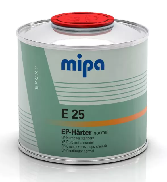 Mipa EP-Härter E 25 - 2K-EP-Härter normal Füllerhärter 0,5 L | aushärten standar