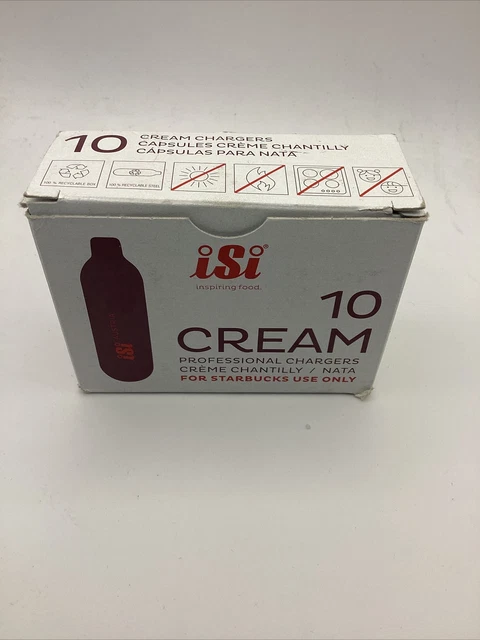 ISI Cream Chargers (10 chargers) ISI Cream Chargers (10 chargers)
