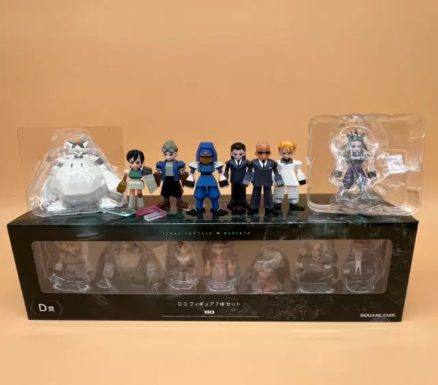 Final Fantasy VII Rebirth FF7 D & G prize Kuji Mini Figure Complete 15 types Set