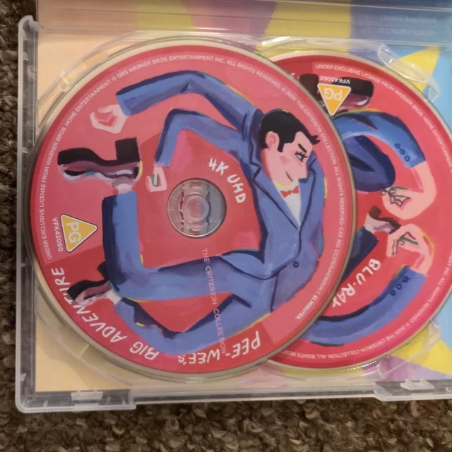 PEE WEES BIG Adventure 4K Ultra HD + Blu-Ray £26.70 - PicClick UK