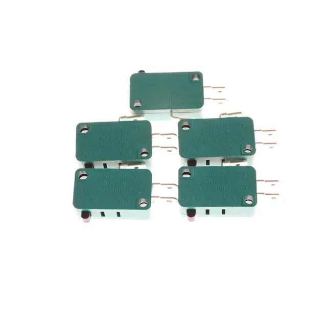 5Pcs Normally Open Close Limit Switch KW7-0 15A 16A Micro Switch T_tu