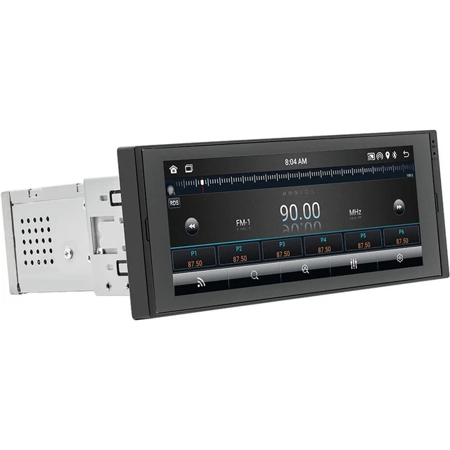 WiFi FM 1Din Car GPS Navigation Stereo Bluetooth For CarPlay Android Auto Player