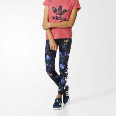 ADIDAS Bambini stampa all-over Leggings 4-5y