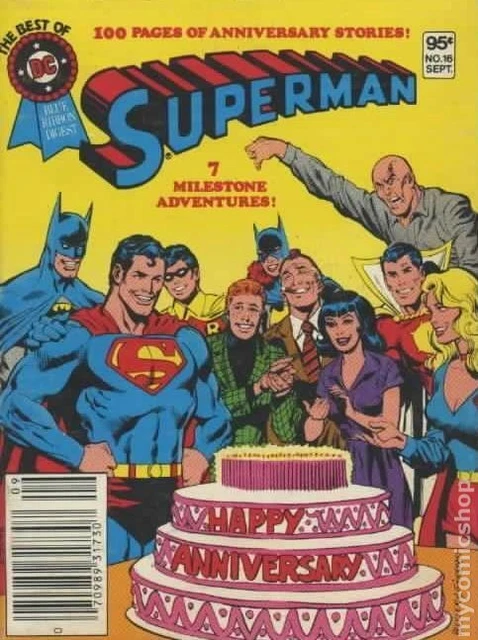 Best of DC Blue Ribbon Digest #16 FN 6.0 1981 Stock Image