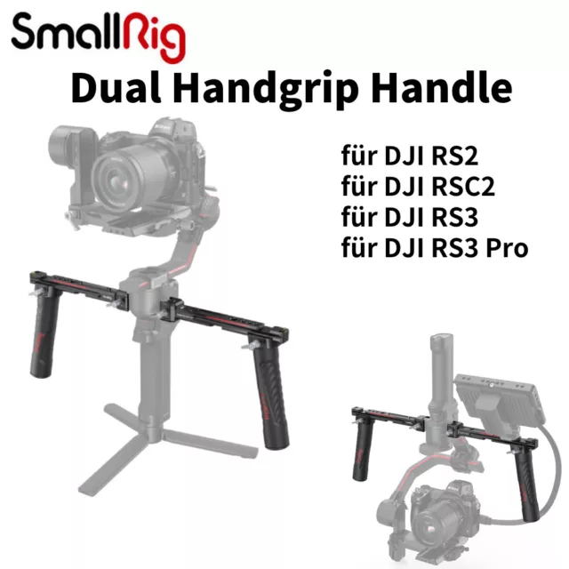 SmallRig Dual Handle Handgrip for DJI RS 2/RSC 2/ RS 3 RS 3 Pro Gimbal - 3027