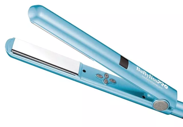 BaByliss PRO BNT4091TUC 1.25" Straightener - Blue