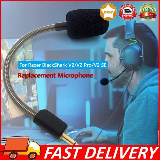 Zosvoses Mikrofonersatz Für Razer BlackShark V2 Serie - 3,5mm Boom Mic Mit Rauschunterdrückung