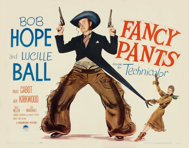 FANCY PANTS (1950) Bob Hope, Lucille Ball - Public Domain DVD NO CASE