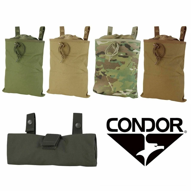 Condor MA38 Modular Utility Pouch – Drop Leg Thigh Mount With Hook And Loop, Multicam