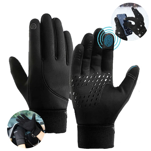 Guanti Caldi Outdoor Uomo Donna Inverno Touch Screen Impermeabili Termici Antivento