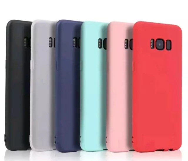 For Samsung Galaxy S6 S7 Edge S8 S9 S10 S20 S21 S22 TPU Silicone Phone Case