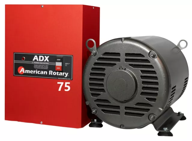 LIMITED EDITION Extreme Duty American Rotary Phase Converter ADX75 75HP 1 to 3Ph