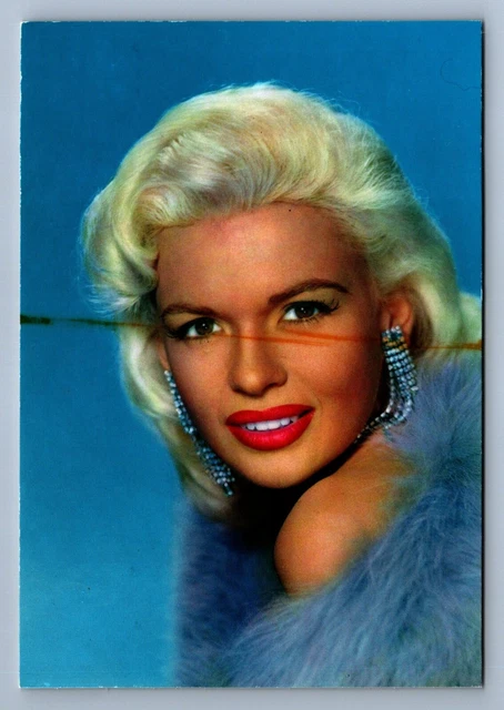 POSTCARD VTG FAMOUS People Celebrity Jayne Mansfield Actress 4x6 EUR 5