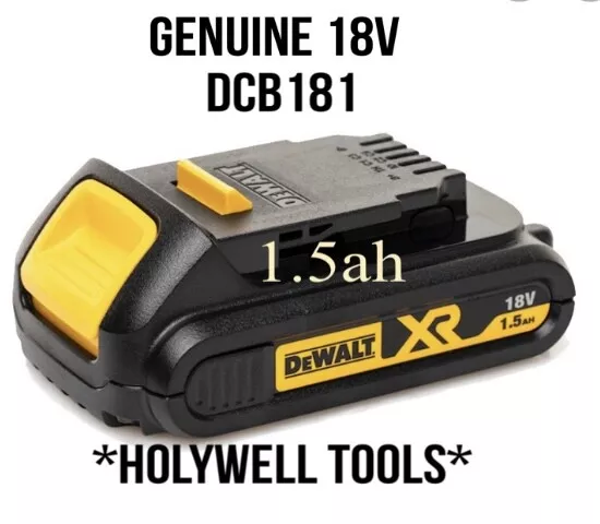 Dewalt xr hotsell 18v 1.5 ah