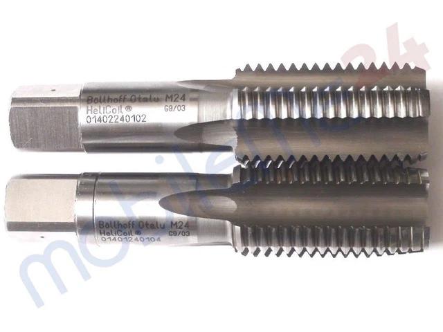 Taraud à Filetage Métrique M24 X 1,75 Mm Pour Gaucher HSS - Outil De Précision Aceteel