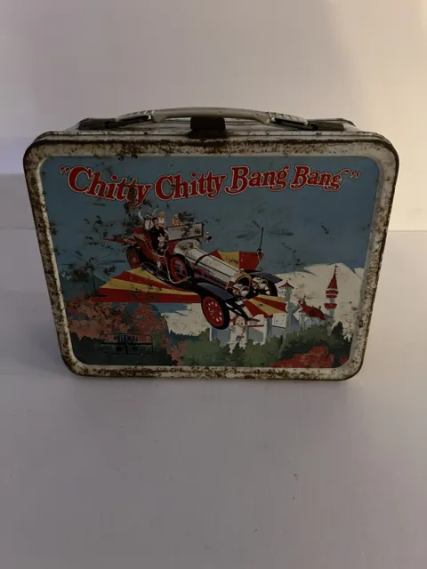 Vintage Chitty Chitty Bang Bang Metal Lunchbox